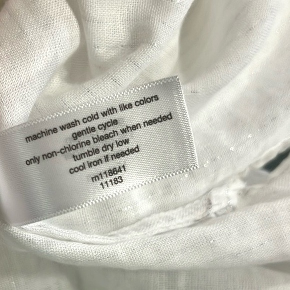 NWT,Lane Bryant,Shiny,Metallic Striped Threaded/White, Shirt Dress,Plus,Size 30 - Picture 10 of 14